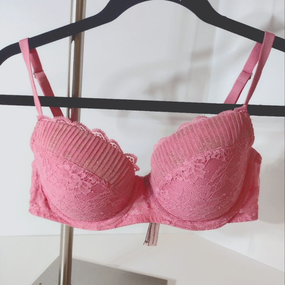 🌸💗 Dream Angels Demi Bra | Soft Lift, Romantic Lace ✨ 34D